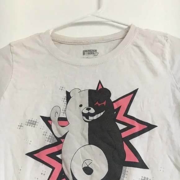 Dangan Ronpa White T Shirt - Size Small - Picture 11 of 11